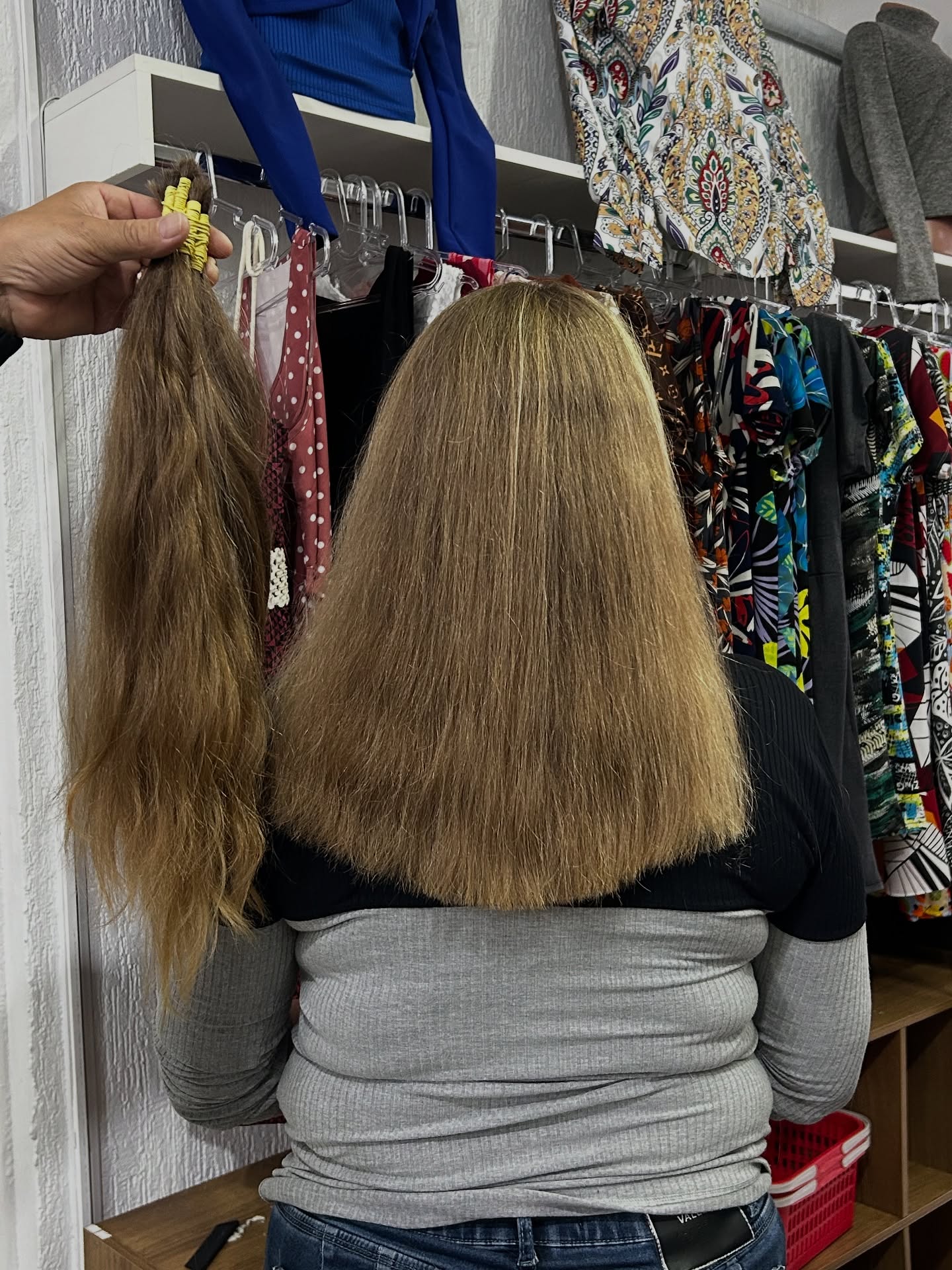 Cabelo liso saudável