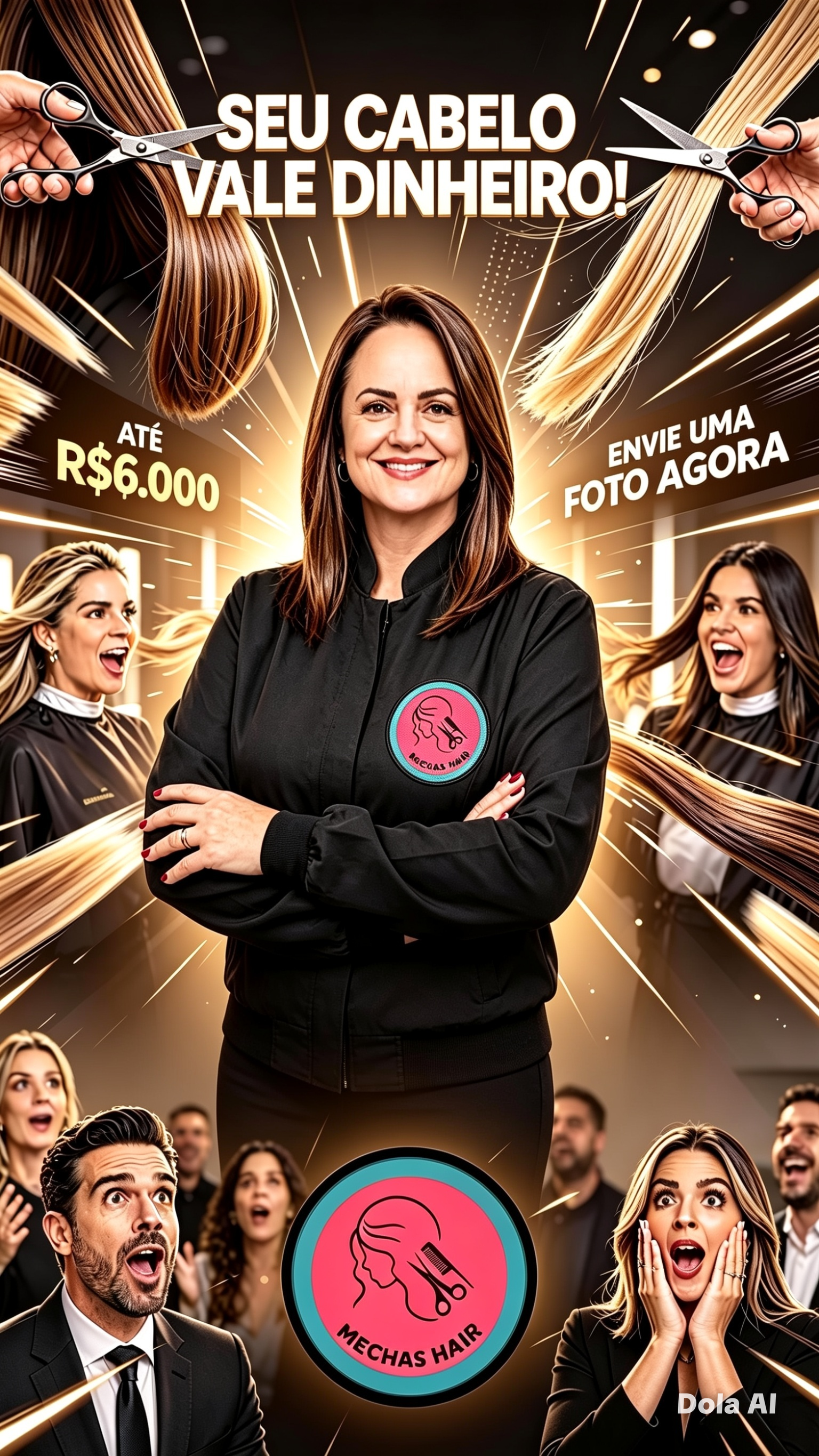 Mechas Hair: seu cabelo vale dinheiro